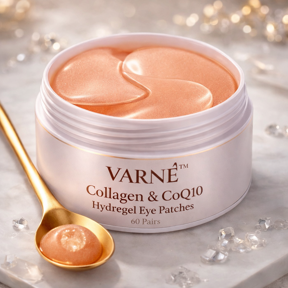 Varné™ Collagen Hydrogel Eye Patches – 60 Pairs